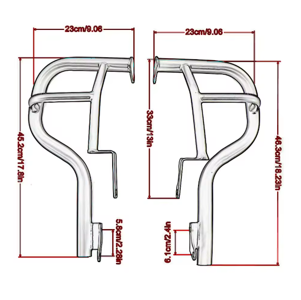 Kawasaki Vulkan S EN 650 - padací rám úplně nový
