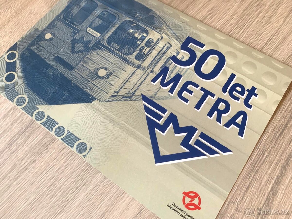 0 Eurosouvenir 50 let metra folder č. 2999