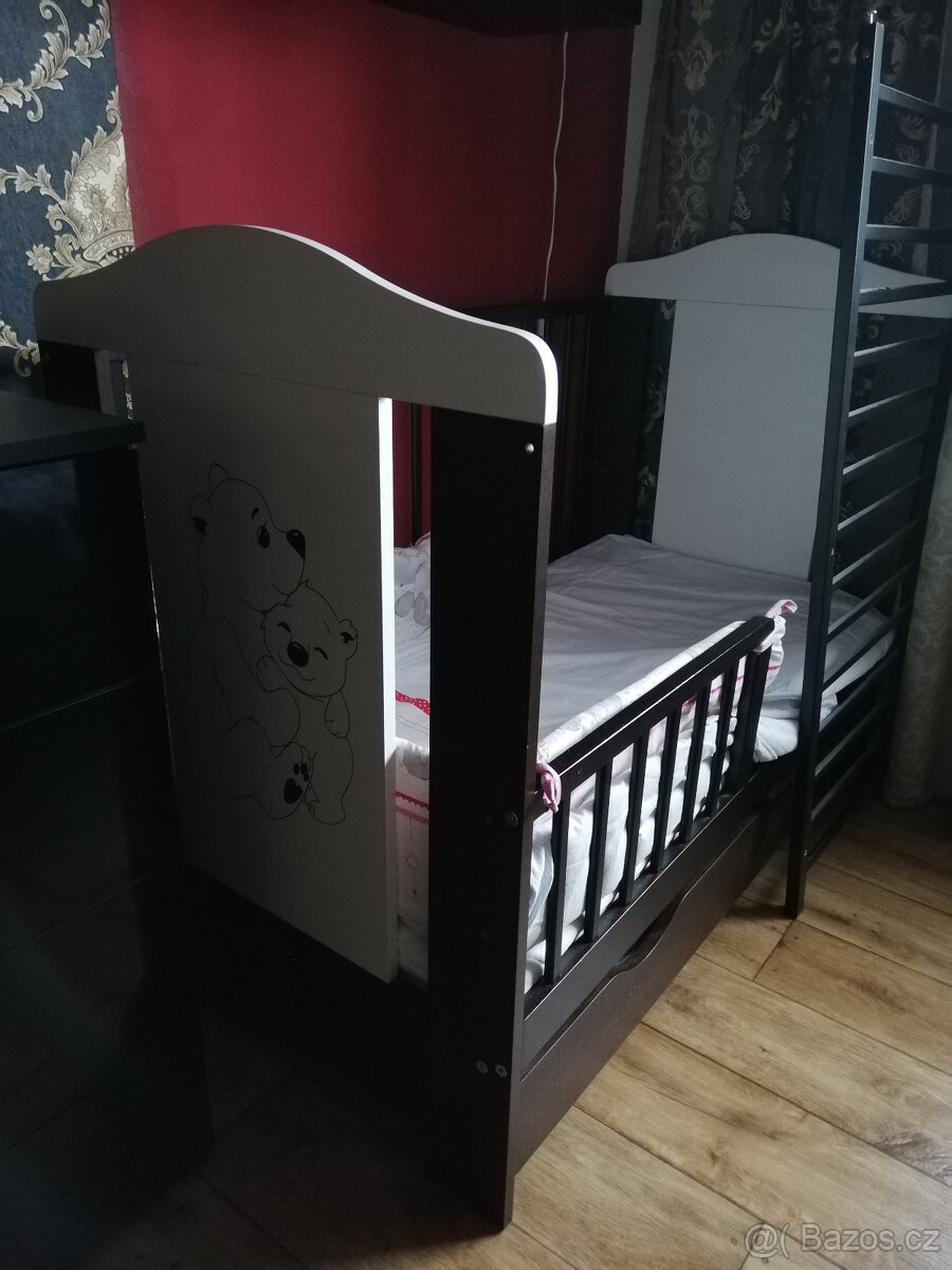 Detská postýlka medvídek
