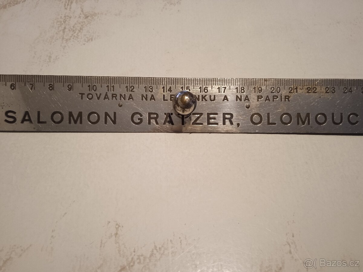 STARÉ REKLAMNÍ PRAVÍTKO