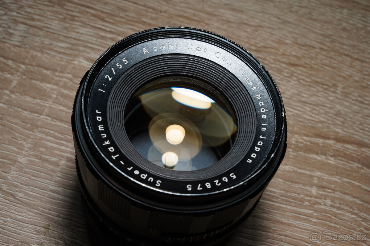 Objektiv Super Takumar 55mm f/2, m42
