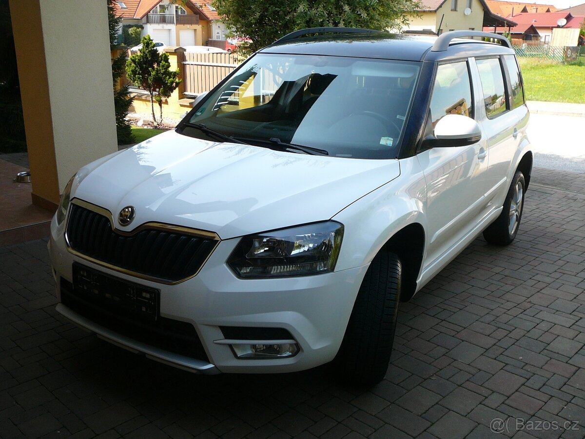 ŠKODA YETI 2.0 TDI 103KW 4x4 CLIMATRONIC OPCPARK VYH.SEDADLA