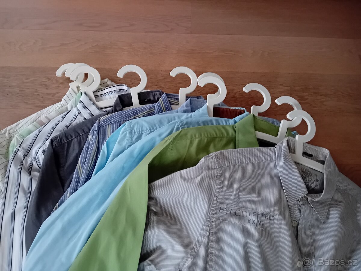 Pánské košile 10ks vše za 400.-