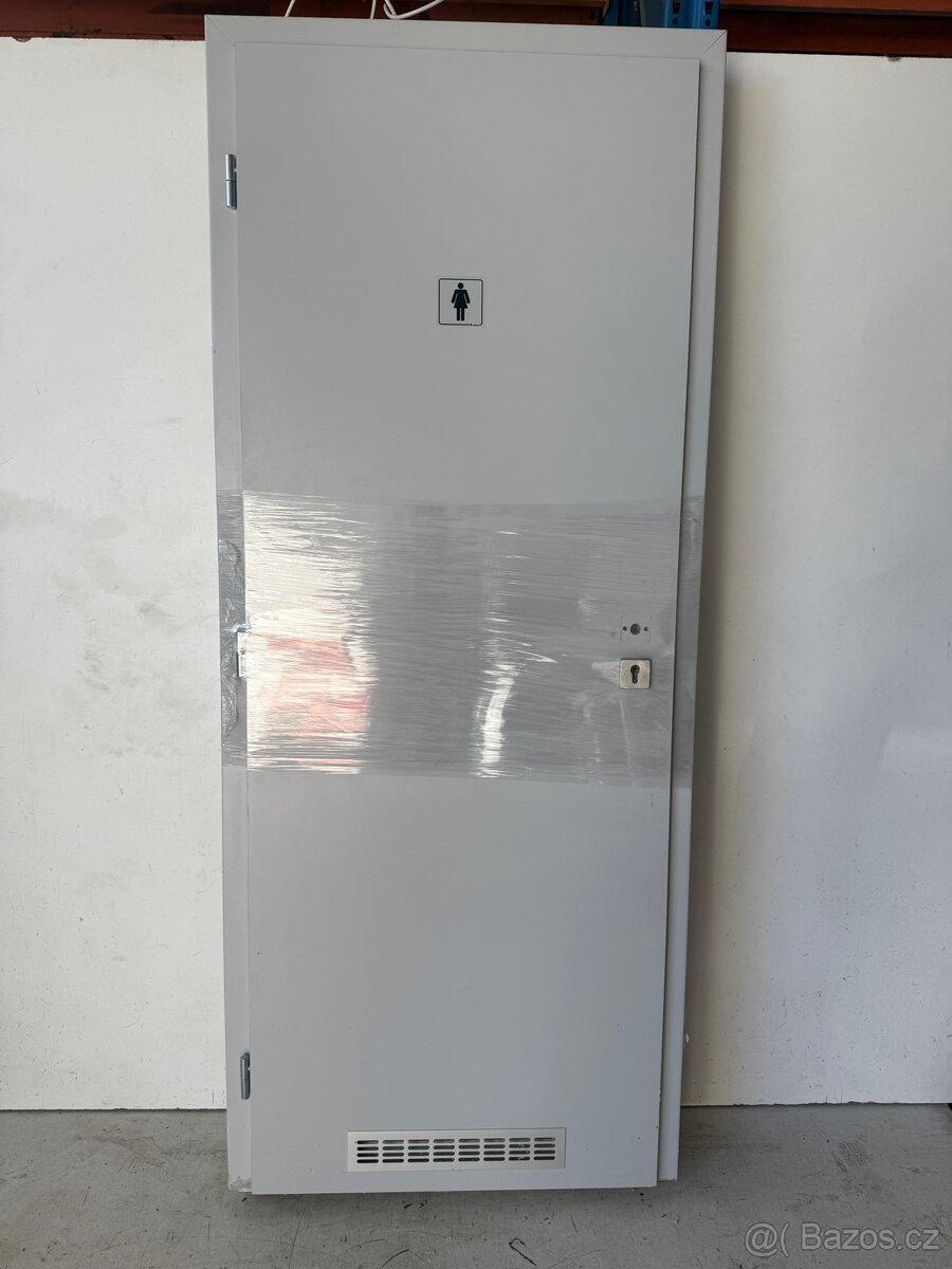 Interierove dvere SOLODOOR 70L sede vcetne zamku a kliky