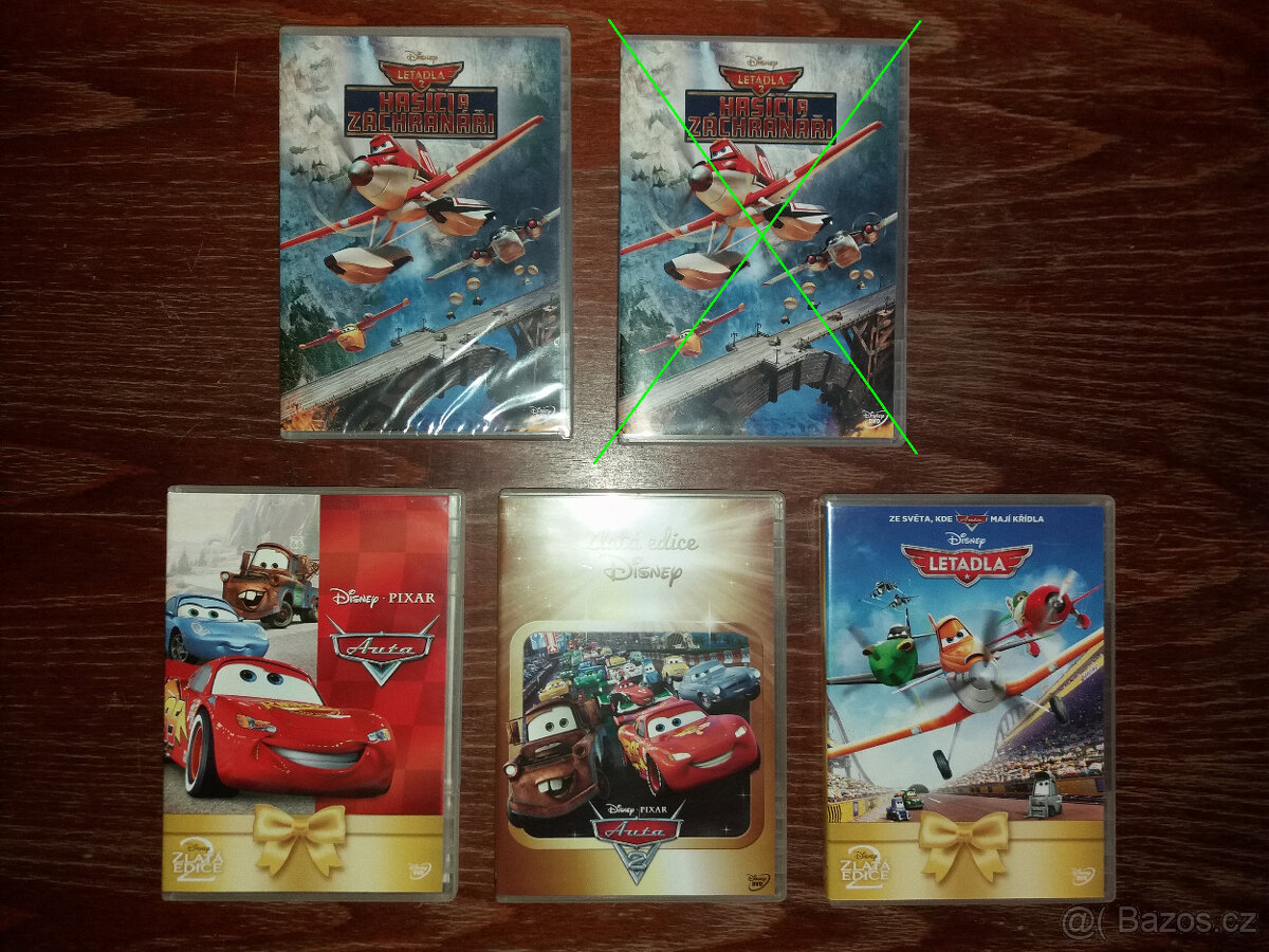 DVD pro děti a CD - různé