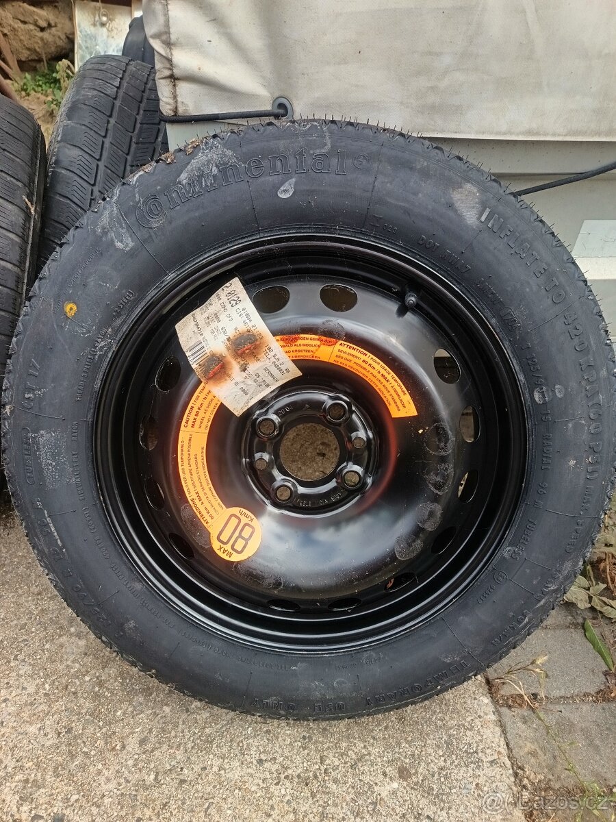 Rezervní kolo Fiat Stilo