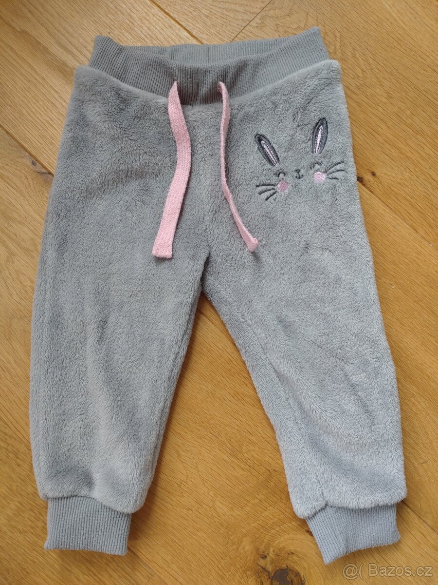 Tepláky hrubé, chlupaté (74/80)