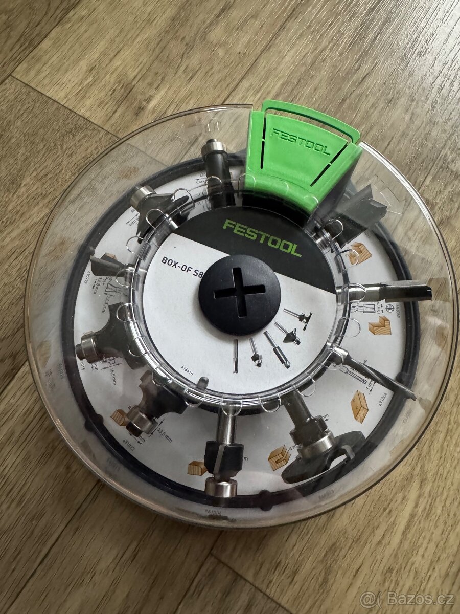 Festool Box-OF HW 10x S8 Mix 498979