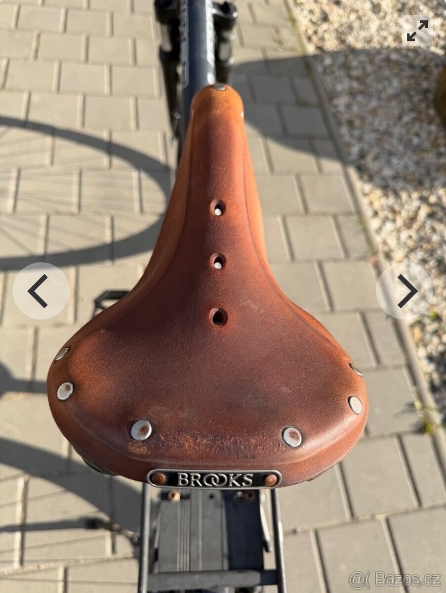 KOŽENÉ SEDLO BROOKS B17