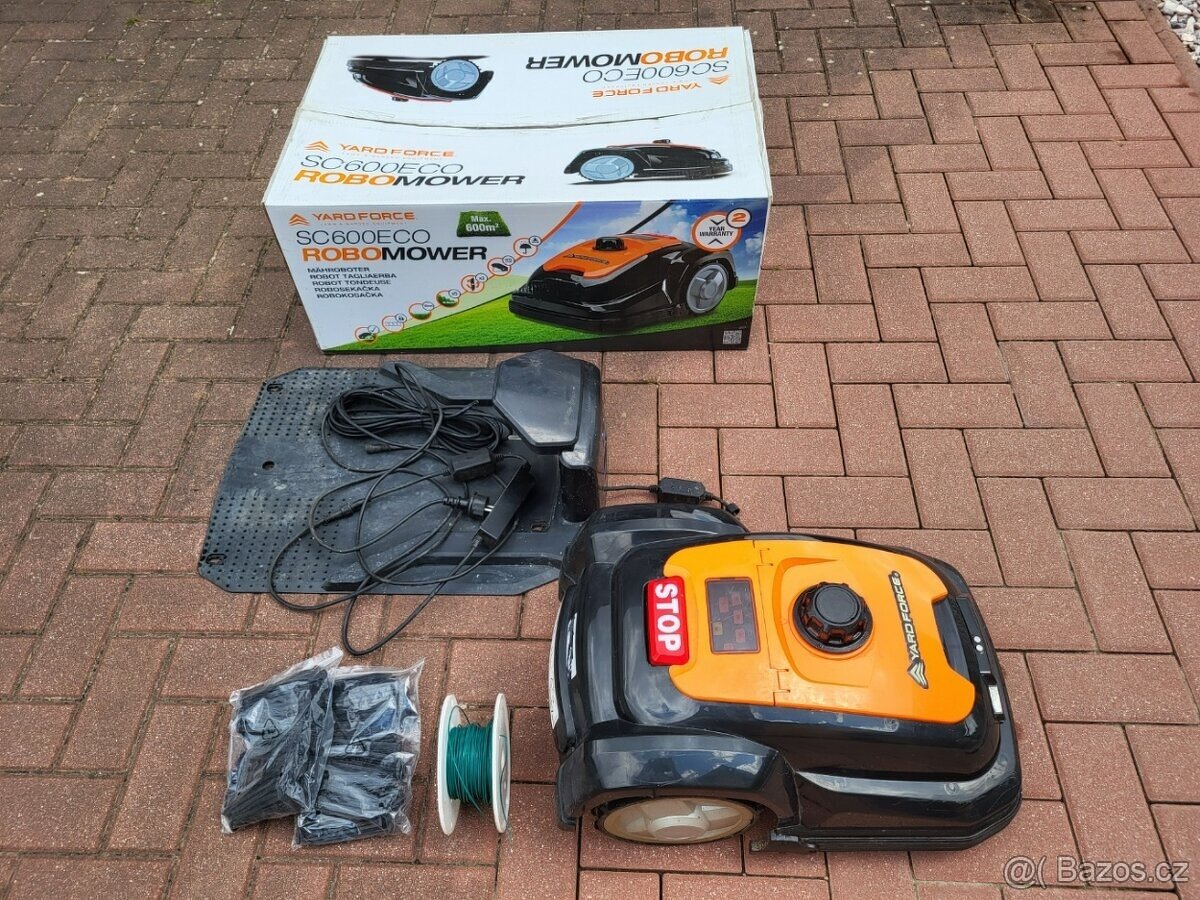 Robotická sekačka Yard Force SC600ECO