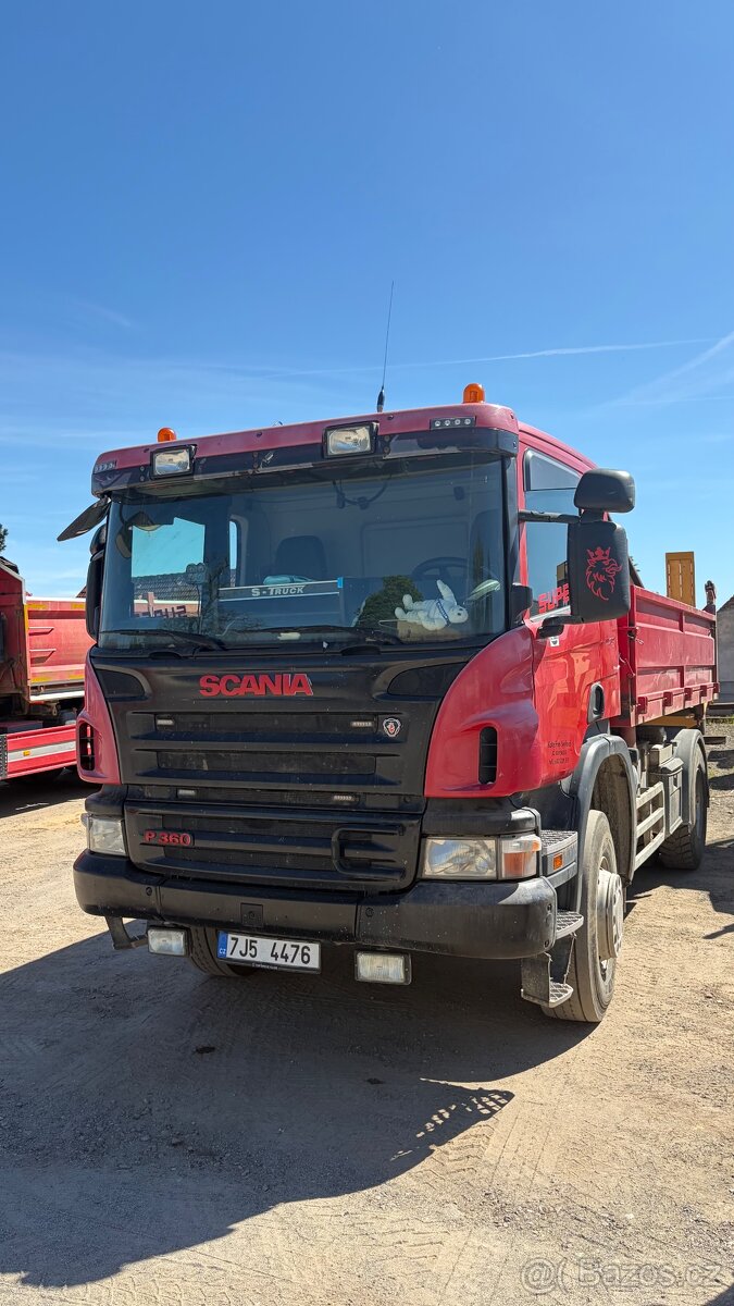 Scania P360 4x4 sklápěč