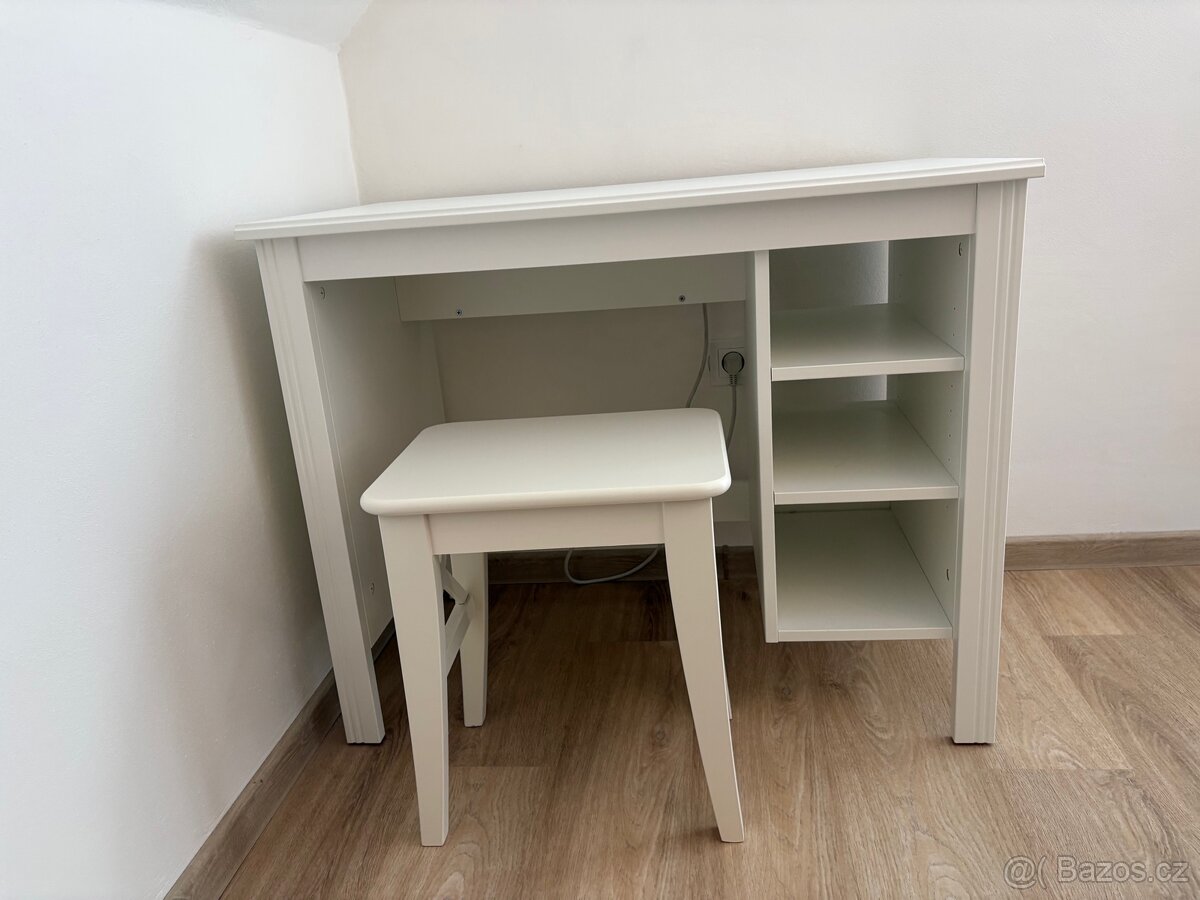 Stůl Brusali + stolička Ingolf Ikea