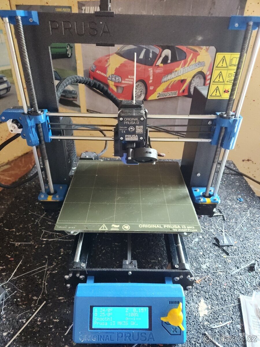 3d tiskárny Prusa mk3s a mk2.5