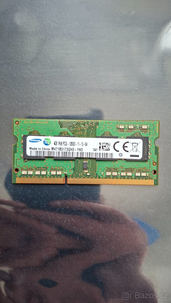 RAM SO-DIMM DDR3 4GB Samsung