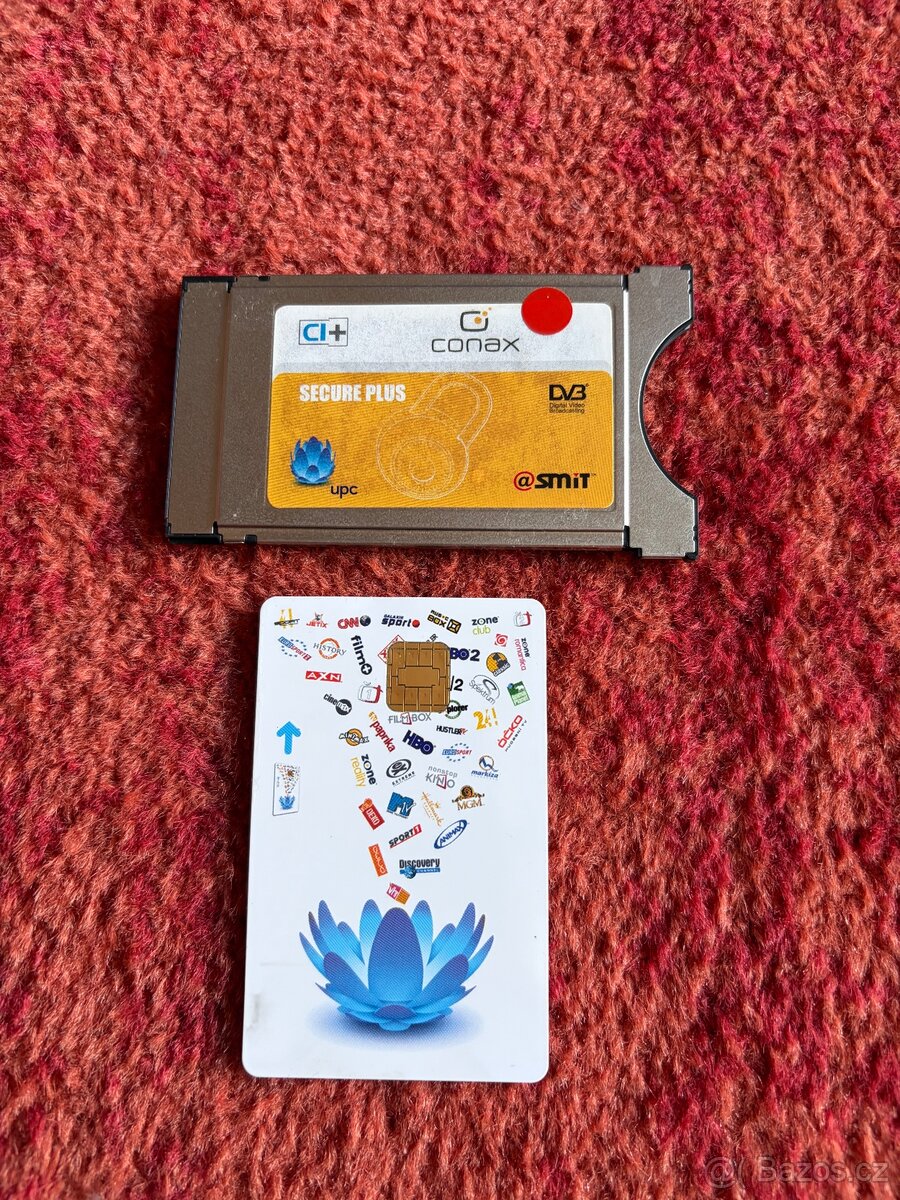 CA modul SMiT Conax + dekódovací karta Vodafone