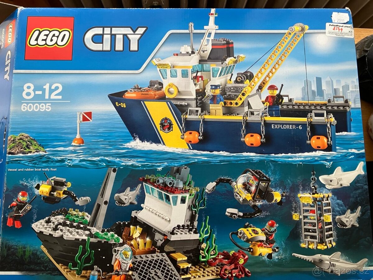 Lego city 60095 Plavidlo pro hlubinný výzkum