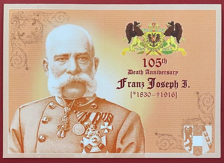 bankovky Franz Joseph I.a Marie Terezie v UNC sběratelském s