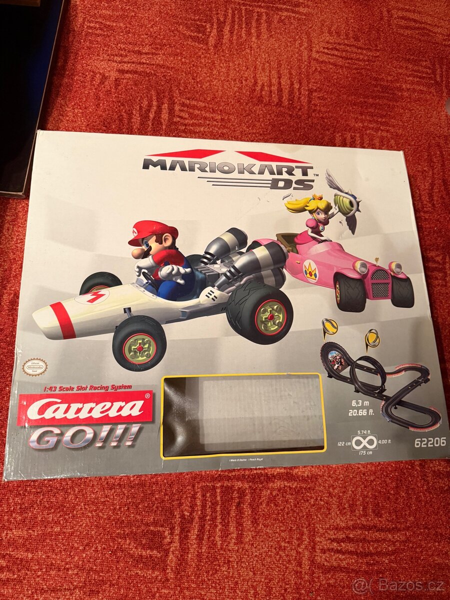 Autodráha Carrera go Mariokart