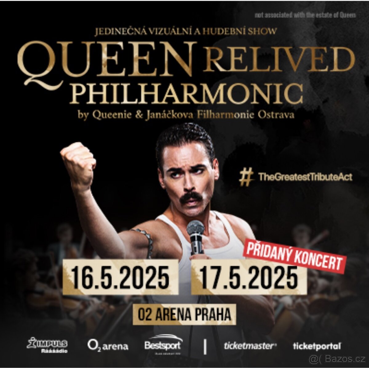 Klubové VIP - QUEEN RELIVED, O2 Arena - 17.5.2025