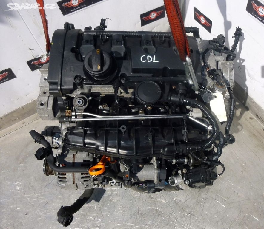 MOTOR CDL 2.0 TFSI AUDI A3 KOMPLETNI