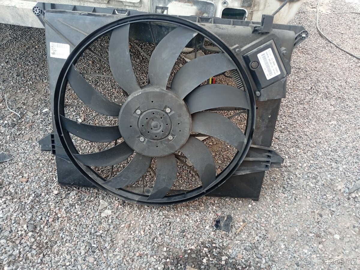 MERCEDES ML W164, GL X 164 APOD. VENTILÁTOR SAHARY 850W