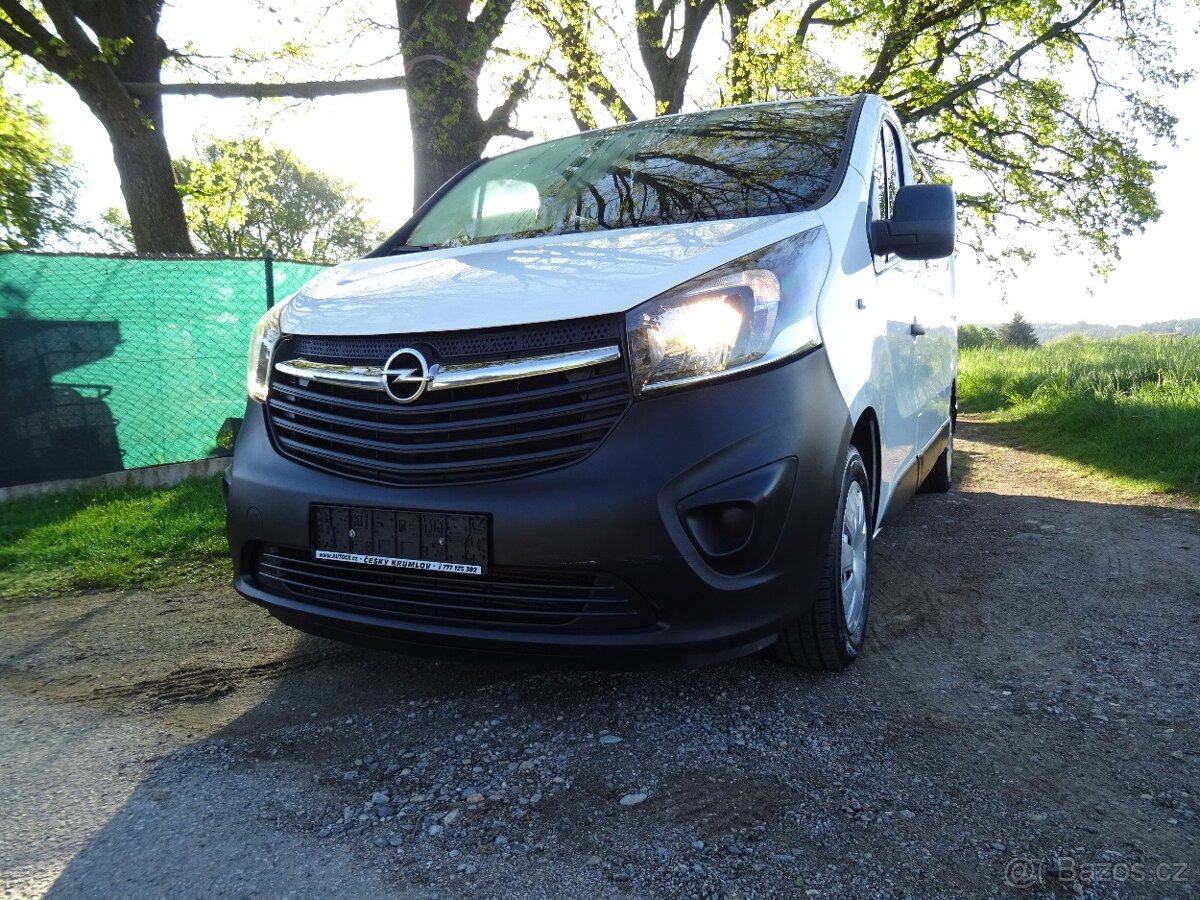 Opel Vivaro 1,6 dCi 92 kW L2H1,6míst,1x maj. nyní po servisu