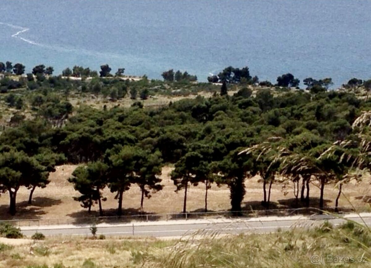 Makarska / pozemek s výhledem na moře