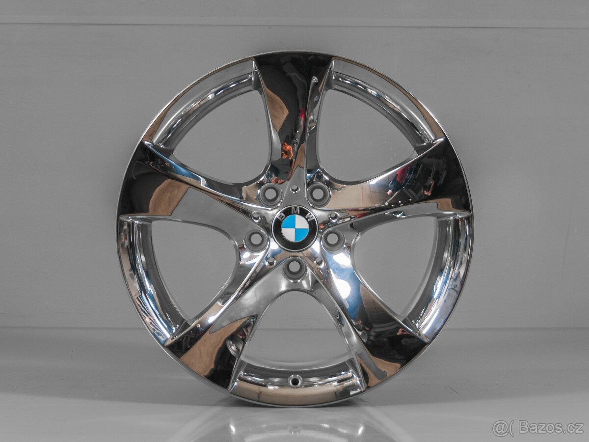 BMW X1 OD 2009 ORIG. R19 DVOUROZMĚR 5x120, CHROM 4KS (755T)