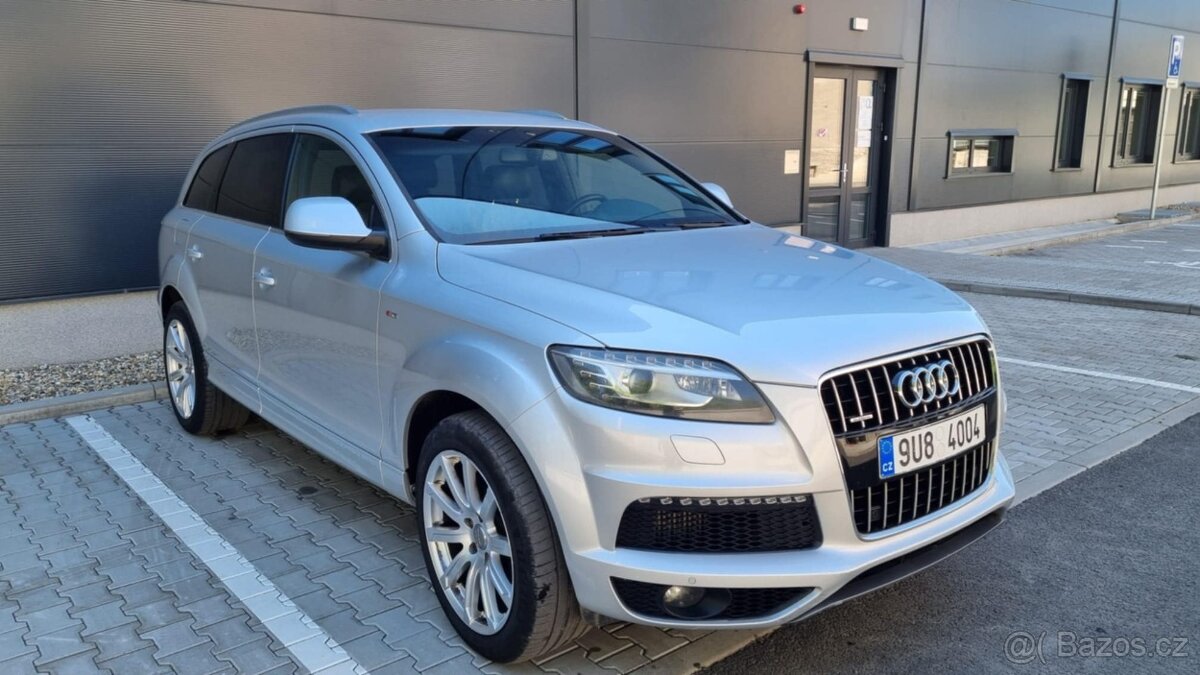 Audi Q7 3.0TDI 180kw S-LINE, r.2013, 240.000km