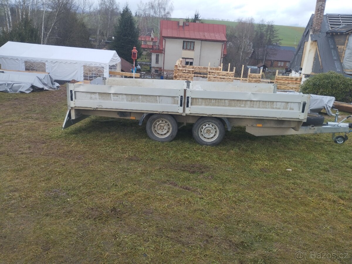 Prodám brzděný vozík 4mx2