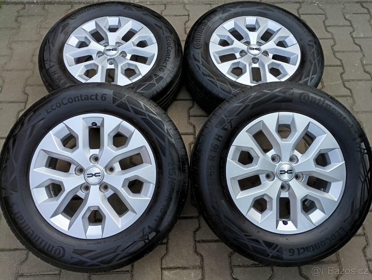 Originál sada disků Dacia Duster 5x114,3 R16