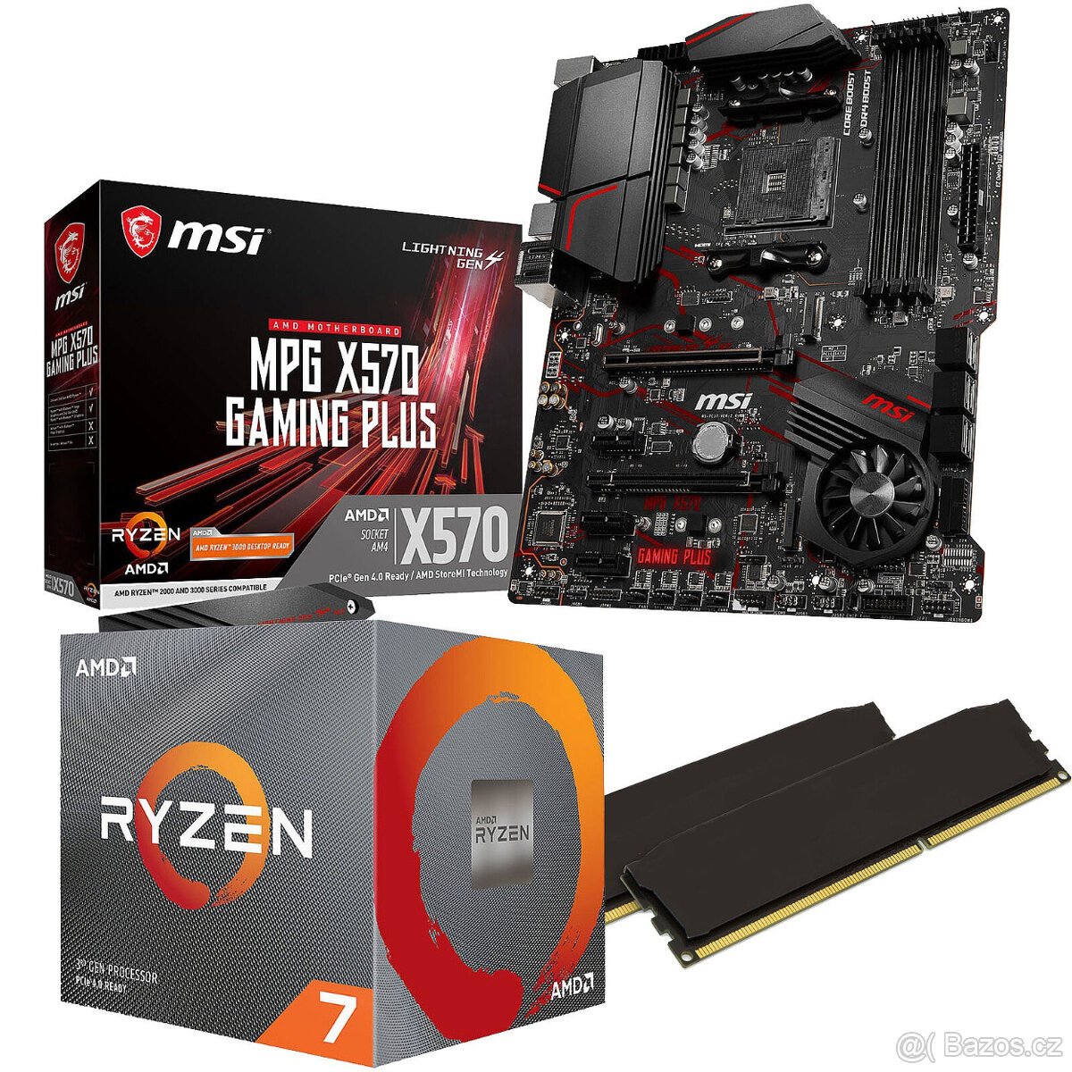 koupím set ryzen + deska + paměť