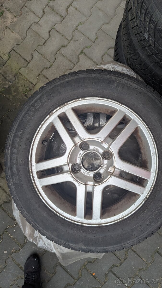 4x al kola s pneu letní 195/60R15
