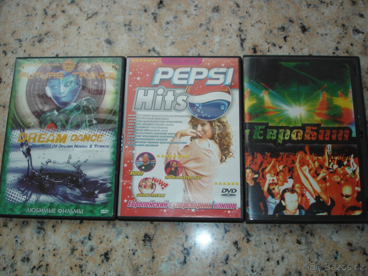 prodám hudobné DVD