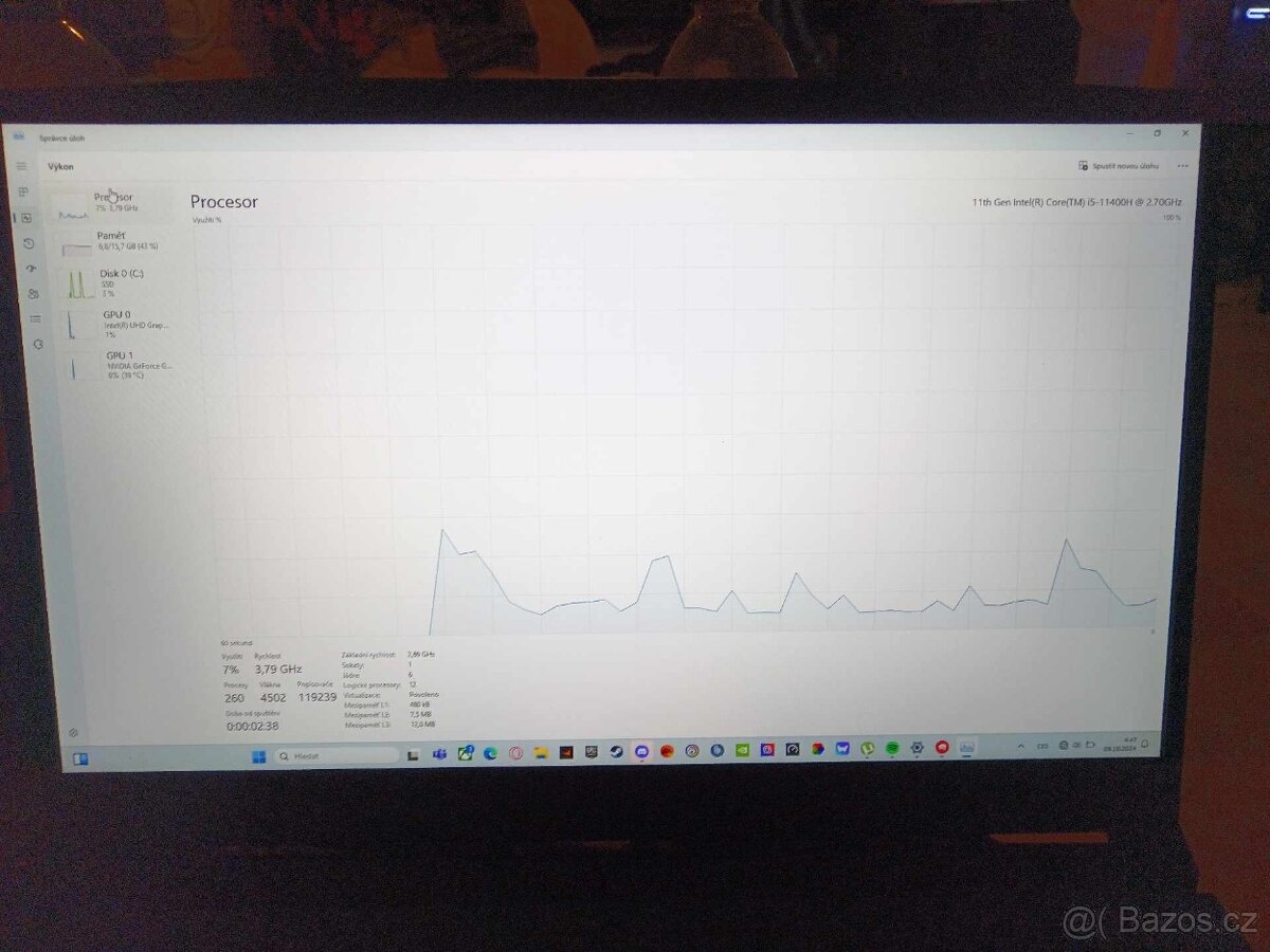 Herní notebook MSI Katana GF76 17.3" FHD