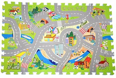 Pěnové puzzle Město TM 003