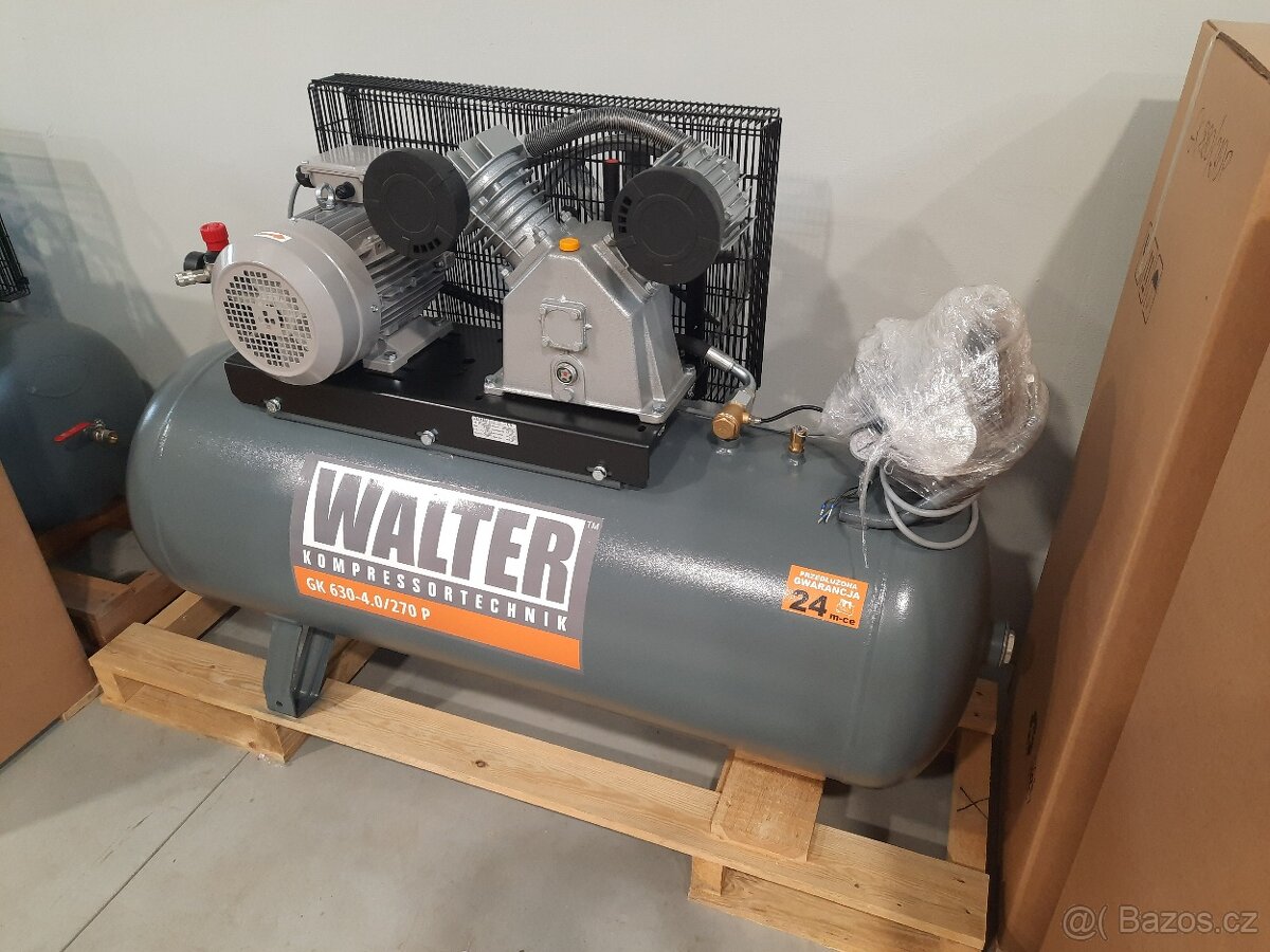 Pístový kompresor WALTER WK 650-5,5/270