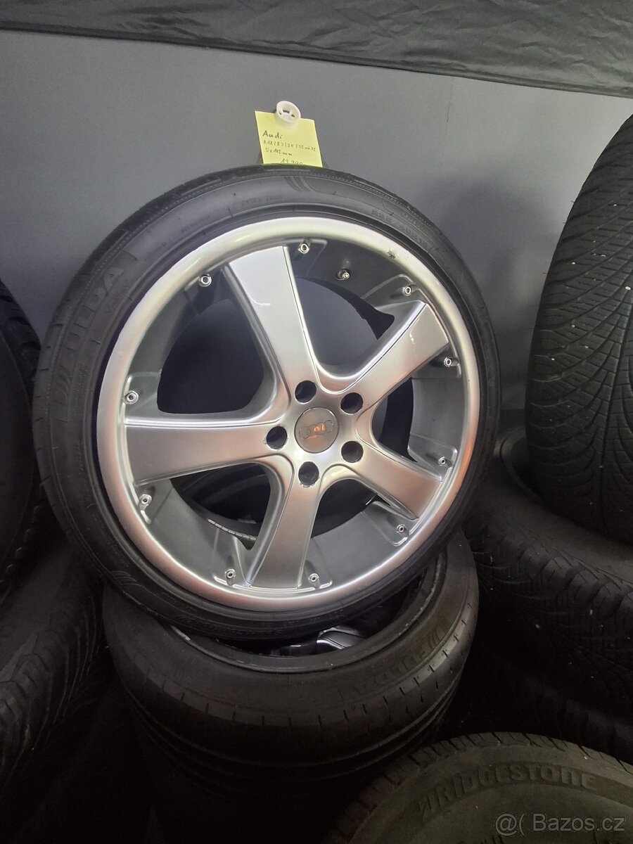 Alu kola Audi, 225/40 R18, letní pneu