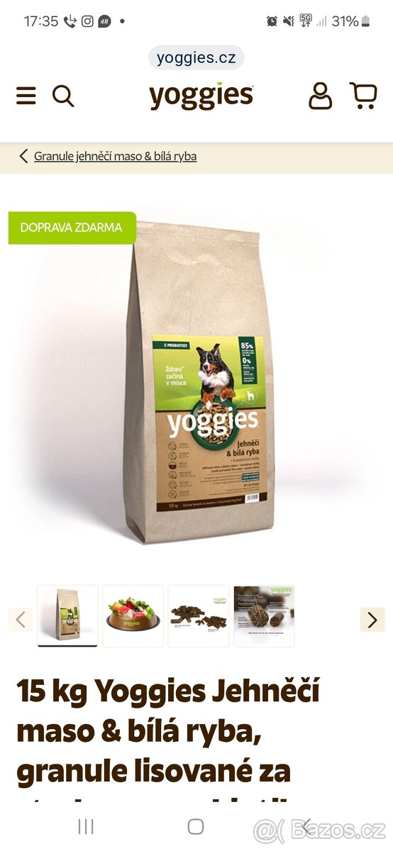 Yoggies granule 15kg