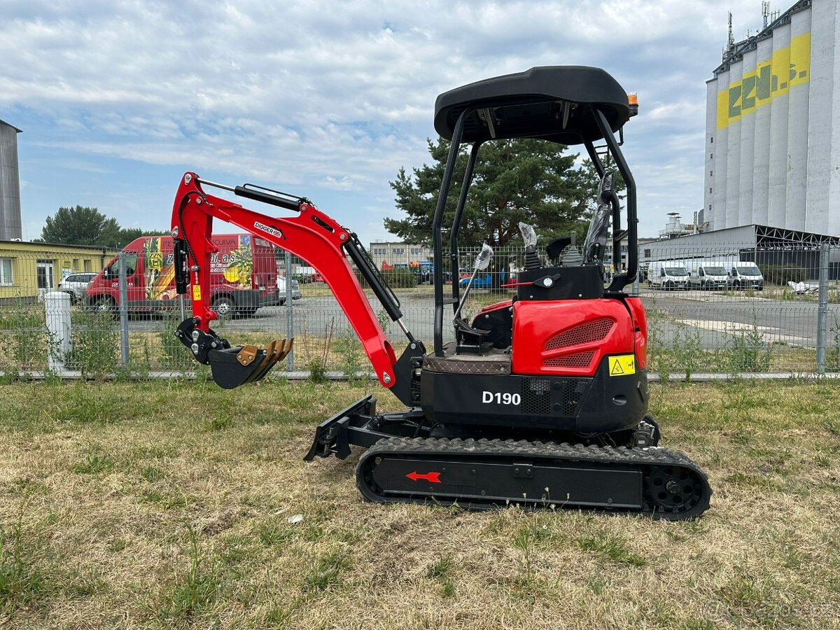 Minibagr Digger D190 bagr podkop rypadlo bagrik