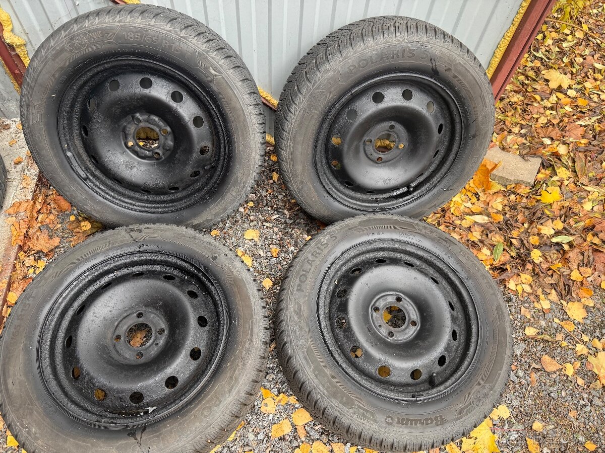 185/65 R15 Sada zimních kol Barum Dacia, Renault