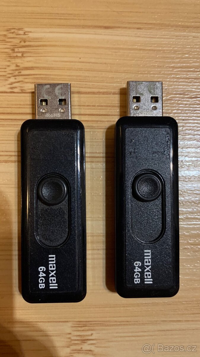 2x USB Flash disk 64GB Maxell