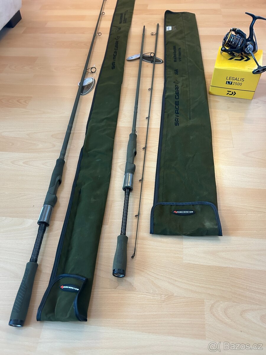 SLEVA 50% Vláčecí pruty SAVAGE GEAR SG4