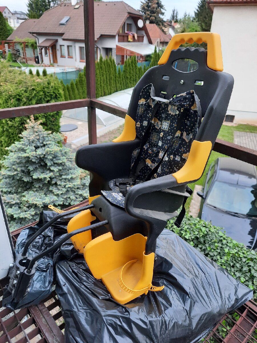 Dětská sedačka za kolo