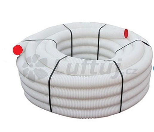 DALFLEX 90/76 HYGIENIC flexibilní potrubí - BÍLÁ, 42 m
