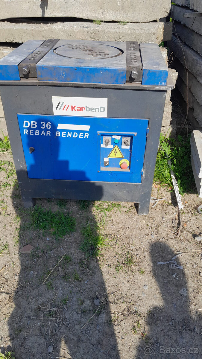 ohýbačka betonářské oceli DB 36