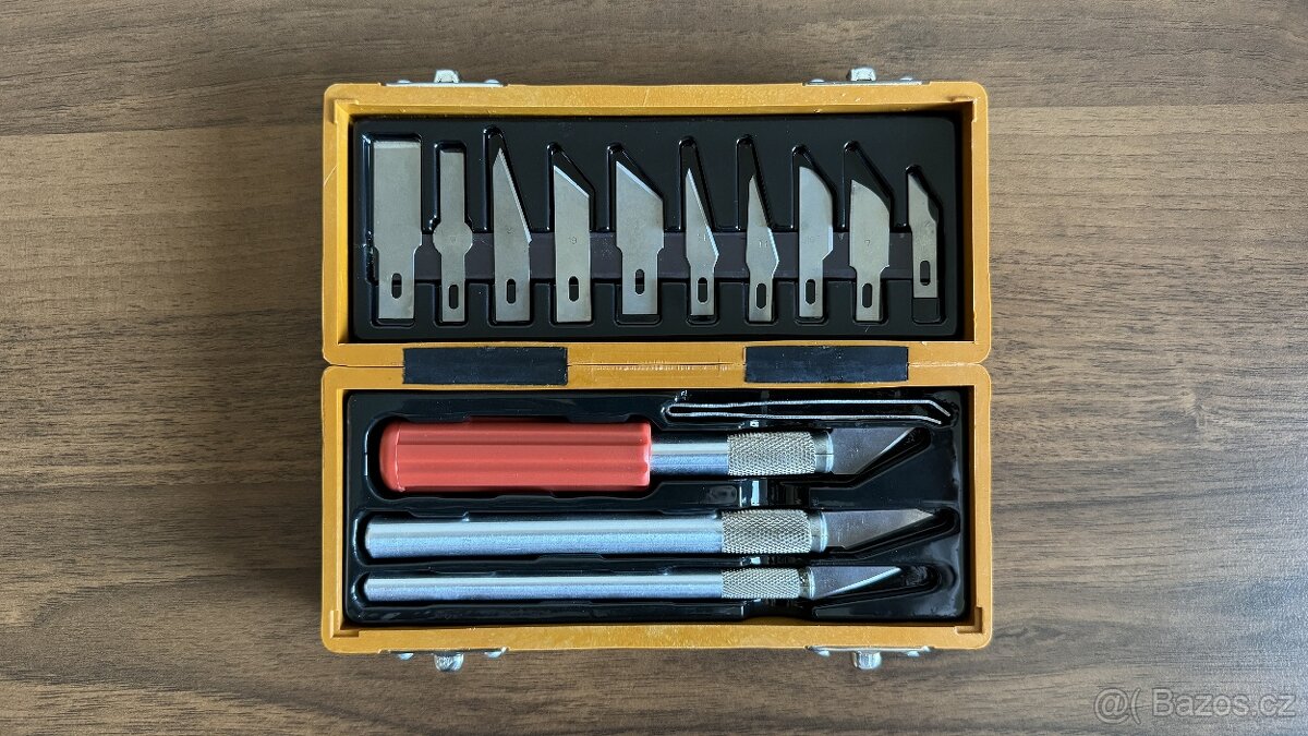 Sada nožů k vyřezávání