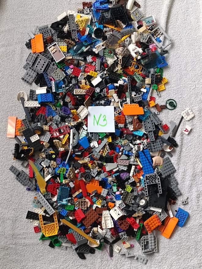 Lego klasik MIX 2 kg, sada N3