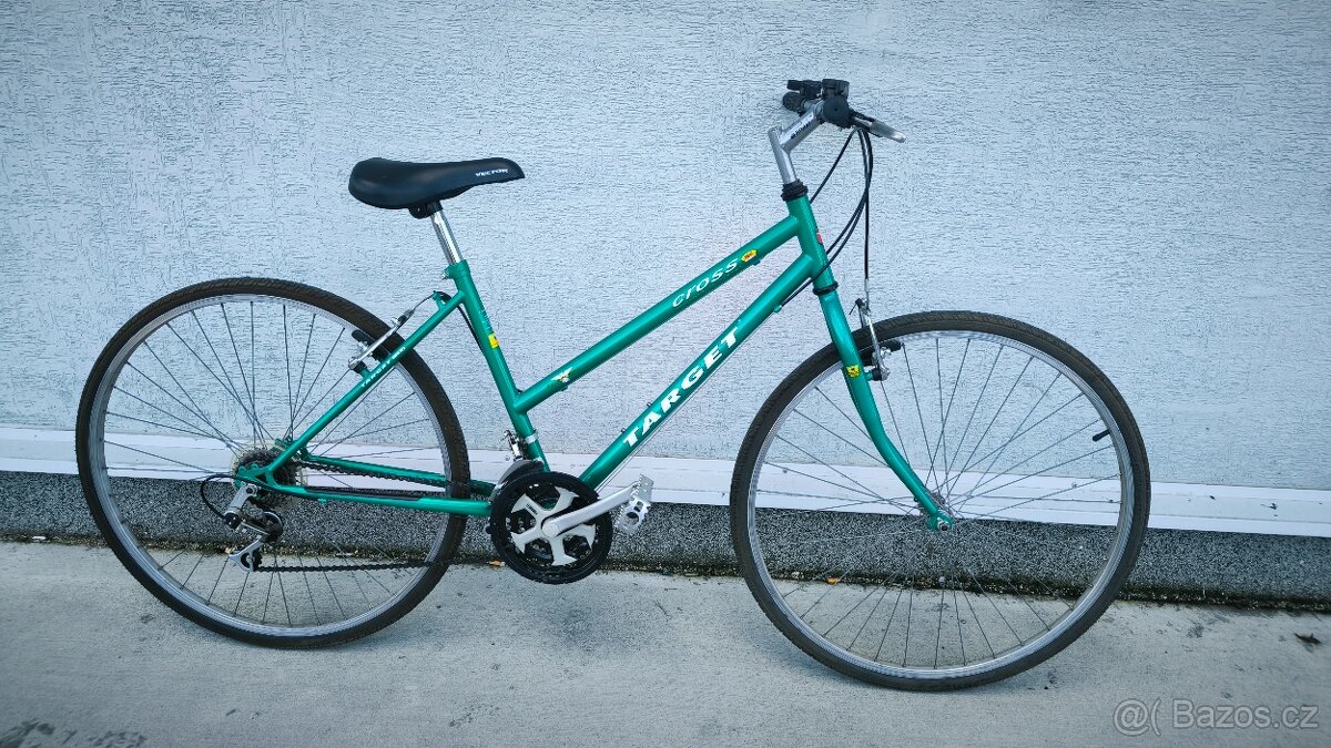 Krásné dámské kolo CROSS na 150-175cm