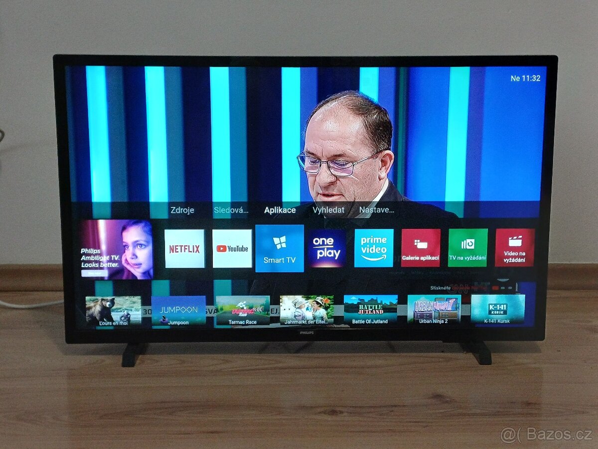 Smart TV Philips 32PFS5803-úhlopříčka 80cm, Wi-Fi, DVBT2